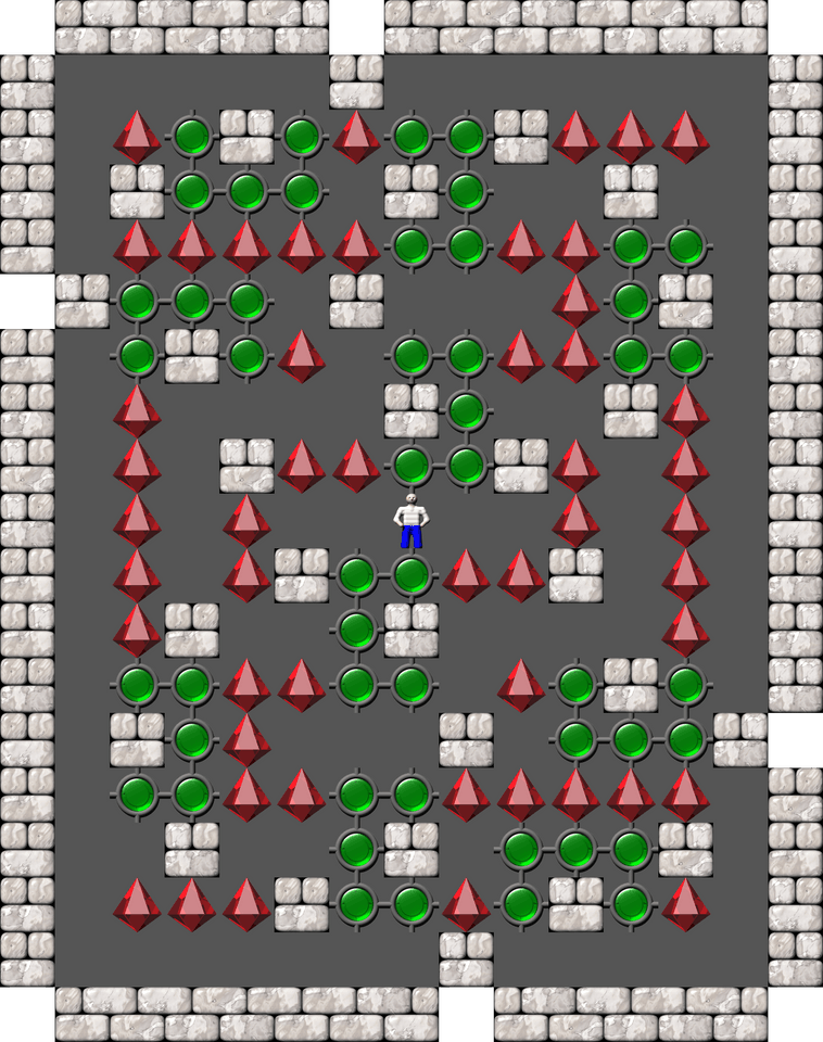 Сокобан Attrition 3 уровень 35